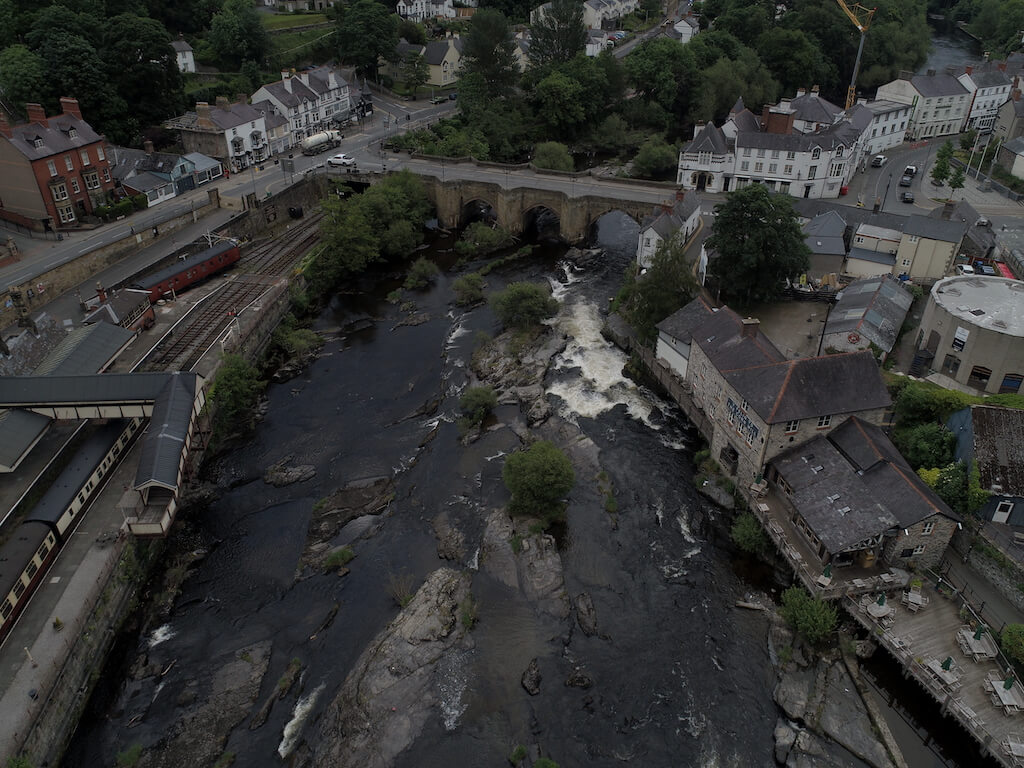 River Dee, Llangollen, Wales